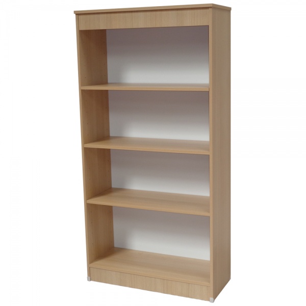 Oak Tall Bookcase-0