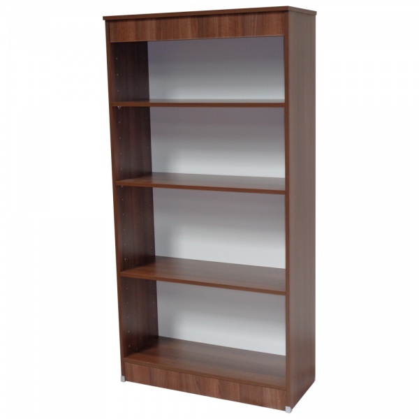 Walnut Tall Bookcase-0